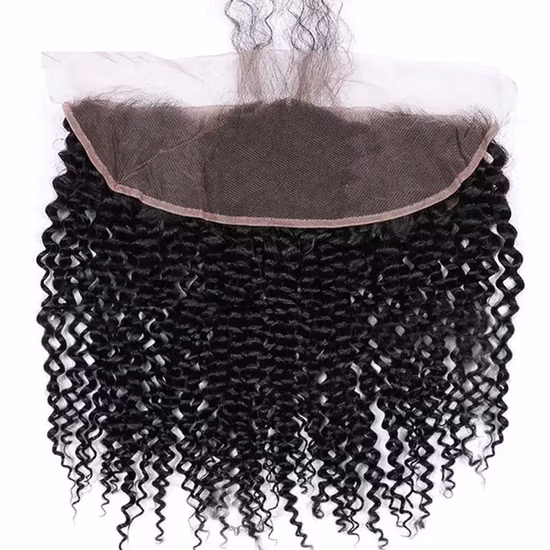 Natürliche Farbe 13*4 Echthaarverschluss Günstiges Haar frontal