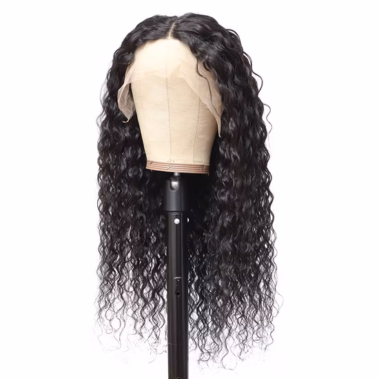 Kbeth 30 Zoll Deep Wave Frontal Lace Wig Human Hair Full Lace Wig 180% 200% 250% Density Burmese Curly 360 Lace Perücken Anbieter Kostenlose Probe