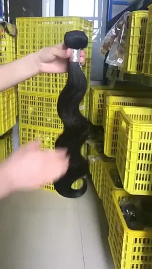 Körperwellenverlängerung, Echthaar-Bündel, unverarbeitet, 100 % brasilianisches reines Remy-Haar, Bündel, natürliche Rohhaarverlängerungen, Körperwellen-Haarbündel